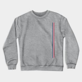 French Flag Style Stripe Crewneck Sweatshirt